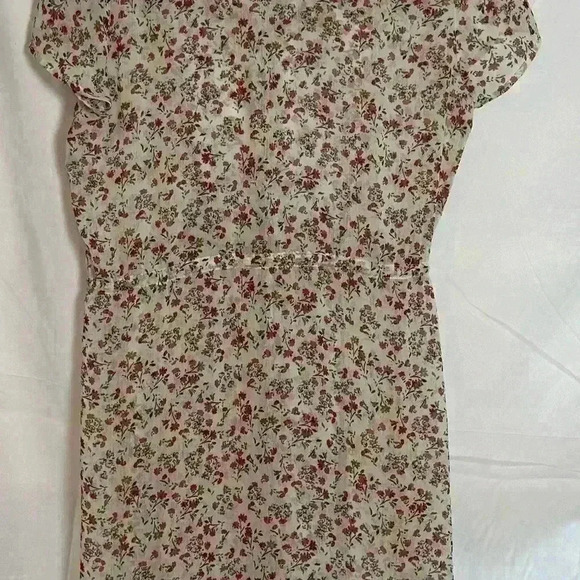 DR2 Sheer Long Maxi Flowered Dress (Size Small) - Picture 11 of 11
